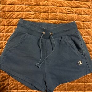 Champion Women's Athletic Shorts in Slate Blue